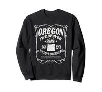 Oregon The Beaver State 1859 Oregon State Sweatshirt
