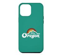 Oregon Vintage Outdoors Mountain Pine Trees Retro Sunset Case for iPhone 12 Pro Max