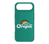 Oregon Vintage Outdoors Mountain Pine Trees Retro Sunset Case for iPhone Air