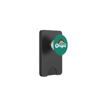 Oregon Vintage Outdoors Mountain Pine Trees Retro Sunset PopSockets PopWallet for MagSafe