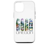 Oregon Watercolor, Pacific Northwest, Oregon Mountains Case for iPhone 12/12 Pro