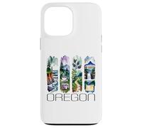 Oregon Watercolor, Pacific Northwest, Oregon Mountains Case for iPhone 13 Pro Max