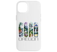 Oregon Watercolor, Pacific Northwest, Oregon Mountains Case for iPhone 14 Plus
