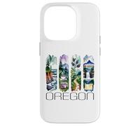 Oregon Watercolor, Pacific Northwest, Oregon Mountains Case for iPhone 14 Pro