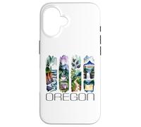 Oregon Watercolor, Pacific Northwest, Oregon Mountains Case for iPhone 16