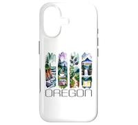 Oregon Watercolor, Pacific Northwest, Oregon Mountains Case for iPhone 17