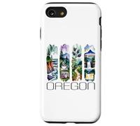 Oregon Watercolor, Pacific Northwest, Oregon Mountains Case for iPhone SE (2020) / 7 / 8