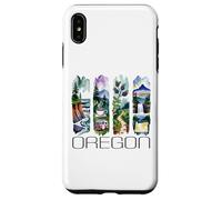 Oregon Watercolor, Pacific Northwest, Oregon Mountains Case for iPhone XS Max
