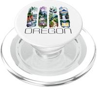 Oregon Watercolor, Pacific Northwest, Oregon Mountains PopSockets PopGrip for MagSafe