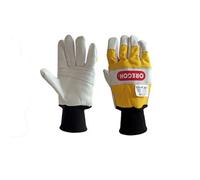 Oregon 295399XL Chainsaw Protective Gloves, Leather - Pair (XL),Yellow