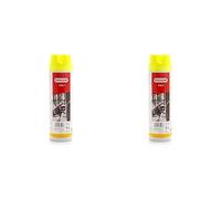 Oregon Yellow Fluorescent Forestry Marking Spray, 500ml Can Temporary Marker Paint Lasts Up To 2 Years, Rapid Drying (519414) (Pack of 2)