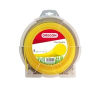 Oregon Yellow Round 3mm Strimmer Line, Trimmer Line Tackles Long Grass, Weeds, Edges & Thick Vegetation, Professional Heavy Duty Nylon Strimmer Wire, Fits Most Standard Models, 3.0mm x 56m (69-370-Y)