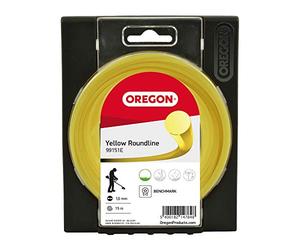 Oregon Yellow Star Line 99151E Round Trimmer Line for Low Grass with Five Cutting Edges