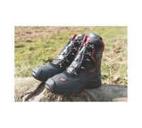 Oregon Yukon Class 1 Leather Chainsaw Protective Boots, Metal Toe Cap, Professional Recommended Water Resistant Anti Static Safety Work Boot, UK Size 11 (46 EU, 12 US)