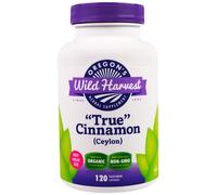 Oregon's Wild Harvest, "True" Cinnamon (Ceylon), 120 Veggie Caps