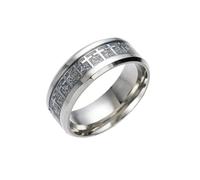 orehugaf Rings Ring Jewellery Women Men Cross Ring Men Women Christian Jesus Christ Couple Rings Jewelry For Lover 6 Silver