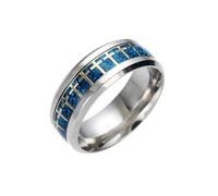orehugaf Rings Ring Jewellery Women Men Cross Ring Men Women Christian Jesus Christ Couple Rings Jewelry For Lover 8 Bluegold