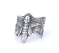 orehugaf Rings Ring Jewellery Women Men European And American Style Unisex Punk Gothic Butterfly Ring Size 8 Style 2