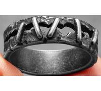 orehugaf Rings Ring Jewellery Women Men Niche High-End Dark Punk Style Stitching Shape Trendy Men'S Must-Have Ring No. 10 Style 2
