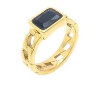 orehugaf Rings Ring Jewellery Women Men Trendy Weave Grid Rings For Women Gold Silver Color Cubic Zircon Wedding Bands Rings Jewelry 5 Kr1087659-Gc