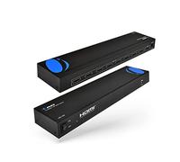 OREI 1080p 1x8 HDMI Splitter, 1 Port to 8 HDMI Display Duplicate/Mirror - Powered Splitter Ver 1.3 Certified for Full HD 1080P High-Resolution 3D Support (One Input To Two Outputs)