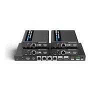 OREI 1x4 HDMI Extender Splitter 4K60Hz, HDCP 2.2, IR RS-232 EDID S/PDIF PoC