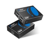 OREI 4K HDMI Extender Over Single CAT5e/CAT6 Cable One to Many Multiple Display Matrix 4K @ 30Hz With IR - Up to 400 Ft - ProLNK Technology