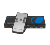 OREI 8K 4-Port HDMI Switch with USB-C, 4-In 1-Out 8K@60Hz, 4K@120Hz, HDR