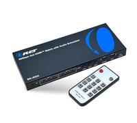 OREI 8K 4x2 HDMI Matrix Switch - 40Gbps HDMI 2.1, Audio Extraction, eARC, Downscaling, EDID Management (BK-402A)
