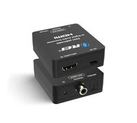 OREI eARC/ARC HDMI to Optical/Coaxial Audio Extractor by - Supports Dolby 5.1 Channel, DTS 5.1, LPCM 2.0 Channel HDTV Soundbar Speaker Amplifier