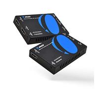 OREI HDMI Over IP Extender 330ft Over CAT5e/CAT6 Ethernet, 1080p HDMI Extender with IR Control & HDMI Loop Out, One-to-Many AV Distribution for TV, Digital Signage, Office & Conference Rooms