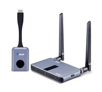 OREI Up to 100ft 2x1 1080P Wireless HDMI Transmitter and Receiver Kit, Streaming From Laptop, PC, Presentation, Switching, Power Point