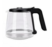 Oreilet 1.8L 12 Cup Replacement Glass Coffee Carafe, Coffee Pot with Open Handle, Heat Proof Shatter Proof Glass Carafe Replacement for Maker Machine Brewer