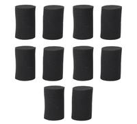 Oreilet 10pcs Speaker Port Tube Sponge, Speaker Port Tube Sponge Plug for Speaker Box Bass Air Port Speaker Cabinet Port Sponge Diameter 44mm Height 65mm