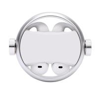 Oreilet 2 Pairs Wireless Earbuds, Bluetooth 5.3 Headphones Ear Buds, HiFi Noise Reduction Clip On Earphones for Couple Two Person for Sport Workout Gym Fitness (White)