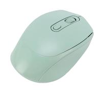 Oreilet 2025 Upgraded Wireless BT Mouse, 2.4G & BT Dual Mode Rechargeable Silent Slim Laptop Mouse with 800 1200 1600DPI Adjustable, Portable Computer Mice for Laptop Desktop Tablet (Green)
