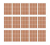 Oreilet 225 Pcs Cork Wooden Label Stickers, Self Adhesive Name Tag Sticker, Gift Labels for Glass Essential Oil Bottle Jars Food Storage Containers Kitchen 2.44 X 0.9in