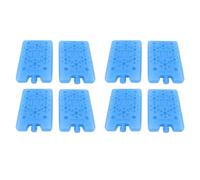 Oreilet 8PCS Reusable Ice Packs for Coolers, Long Lasting Cold Freezer Packs, PE Plastic Ice for Cooling Fan Lunch Box Coolers Totes to Keep Food Fresh, 6.10x4.33x0.79in