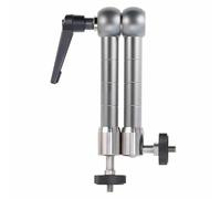 Oreilet Adjustable Magic Arm, Magic Arm Camera Mount with Super Clamp, Stainless Steel Monitor Bracket Compatible with 1/4 Inch Threaded Accessories for DSLR Camera, Flash, LED (11 inch RJ088)
