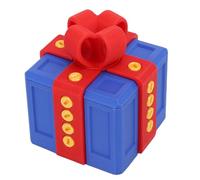 Oreilet Annoying Gift Box with Screws, 3D Printed Reusable Funny Annoying Nested Screw Gift Box Prank for Christmas Fun Party, The Annoying Present for Small Surprises (Blue Red)