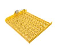 Oreilet Automatic Egg Turner, 70 Spot Eggs Incubation Tray, Hatching Chicks Incubator Tray for Chicken Duck Bird Quail Poultry Farming Home Hatcheries, 20x16.5in