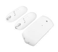 Oreilet Automatic Smart Curtain Opener Closer, Light Sensor Smart Electric Curtain Robot Motor for Roman Rod, Support APP Remote Control, for Bedroom Baby Room Office