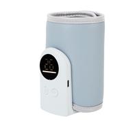 Oreilet Baby Bottle Warmer, 18W Quick Heating, USB Powered Adjustable Constant Temperature, Waterless Milk Warming for Comfortable Baby Feeding On The Go (Type 2)