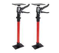 Oreilet Cabinet Jacks, 2 Sets 50-115cm Telescopic Alloy Steel Drywall Lift Support Pole for Ceiling Cabinet Cupboard Installation, Third Hand Tool Cargo Bar Leveling Jack