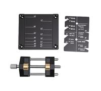 Oreilet Chisel Sharpening Angle Guide, Aluminum Alloy Adjustable Honing Guide System for 5/32in to 3in Woodworking Chisels and Planes, Chisel Sharpener Angle Fixing Device