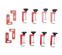 Oreilet Corner Clamps for Woodworking, Right Angle Clamp Positioning Squares 90°, Aluminium Alloy Corner Clamping Squares for Picture Frames Boxes Cabinets Drawers