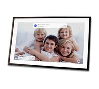 Oreilet Digital Calendar Planner, 15.6 Inch Full HD Interactive Touchscreen Smart Electronic Wall Calendar Planner Schedule Board and Chore Chart for Family Schedules (black)