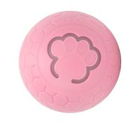 Oreilet Dog Automatic Self Moving Rolling Ball, USB Rechargeable Smart Interactive Vibrating Bouncing Jumping Ball, Shaky Chew Bite Toy for Dogs Cats (Pink)