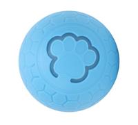 Oreilet Dog Automatic Self Moving Rolling Ball, USB Rechargeable Smart Interactive Vibrating Bouncing Jumping Ball, Shaky Chew Bite Toy for Dogs Cats (Blue)