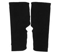 Oreilet Dog Leg Brace, 2Pcs Joint Support Wrap Knee Pad Dog Hind Leg Protector with Safety Reflective Strip, Injury Recovery, Joint Stability, Pet Accessory (Black)